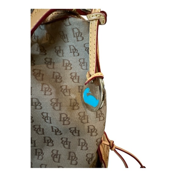 Dooney & Bourke Large Hobo Bag – Monogram Canvas – Very Good Condition - Picture 8 of 13